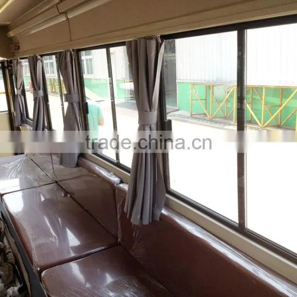 Chinese New Toyota Coaster Bus for Sale Mini Tourists Elelctric Shuttle Bus photo-4