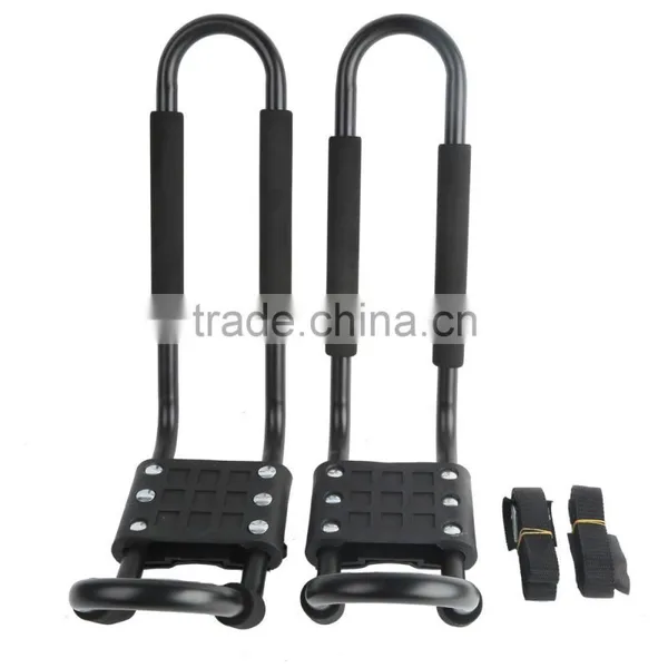 Snowboard Kayak Carrier Boat Canoe Surf Ski Board Roof Top Mounted Rack 2 Pairs photo-2