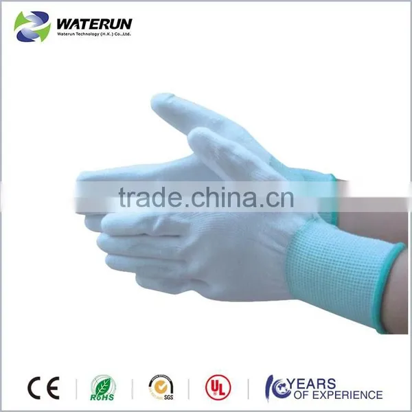 High Quality ESD Palm PU Coated Gloves, Palm Fit Gloves With Carbon Fiber photo-2