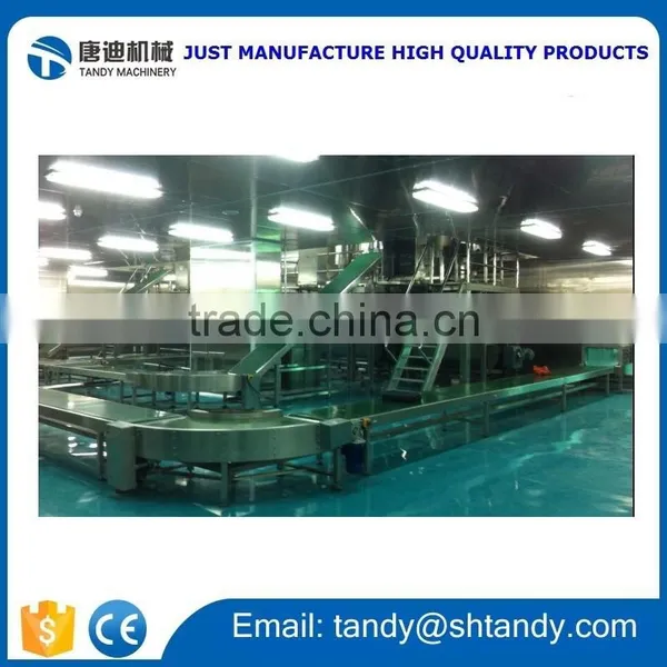 Industrial Plastic Bottle Turning Belt Conveyor photo-2