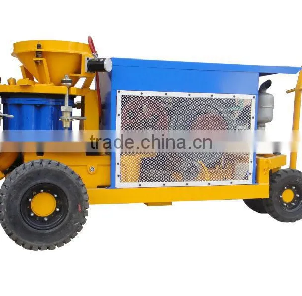 LZ9 Large Sized Gunite Spray Dry Concrete Shotcrete Machine photo-3