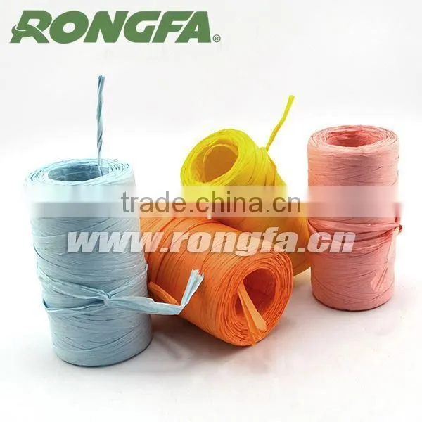 cheap environmentally colored natural ppaer raffia
