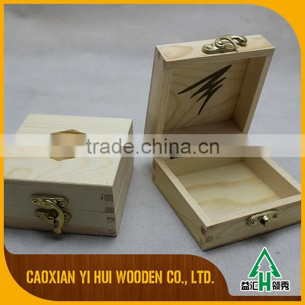 Unfinished Wood Tea Boxes Custom Wood Tea Chest photo-5