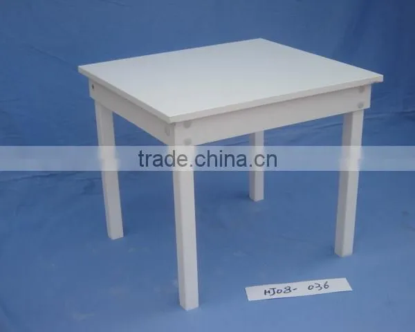 Child Small Table Solid Wood Round Table photo-4