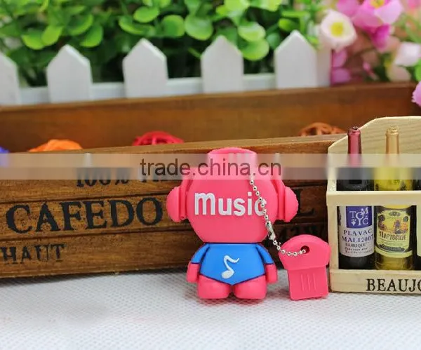 Cheap Soft PVC Usb Stick Logo Print photo-3