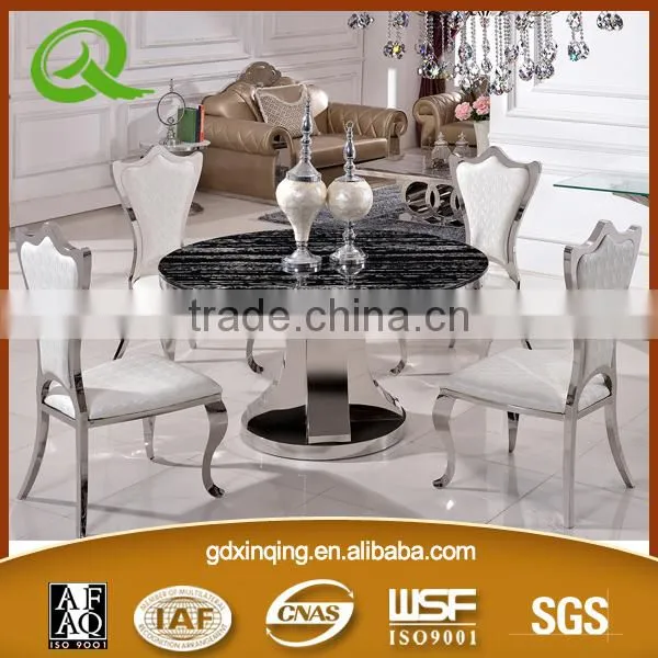 TH323 Guangdong Wholesale Glass Top Dining Table photo-6