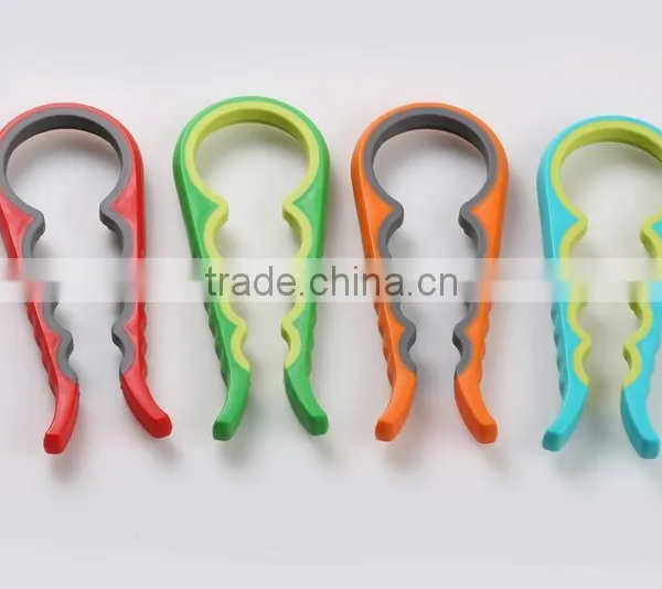 CY130 4 in 1 Extra Thick Bottle Can Multi-Opener Easy Grip for Seniors Bonus Silicone Square Pot Hol photo-5