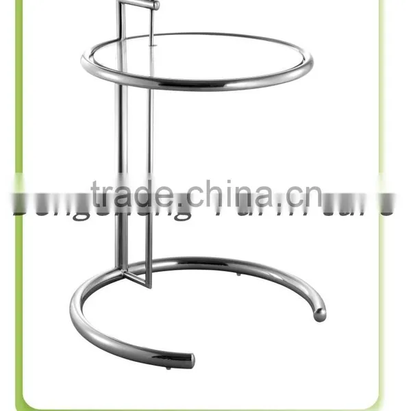 metal material bar furniture Eileen Gray End stainless steel table for sale