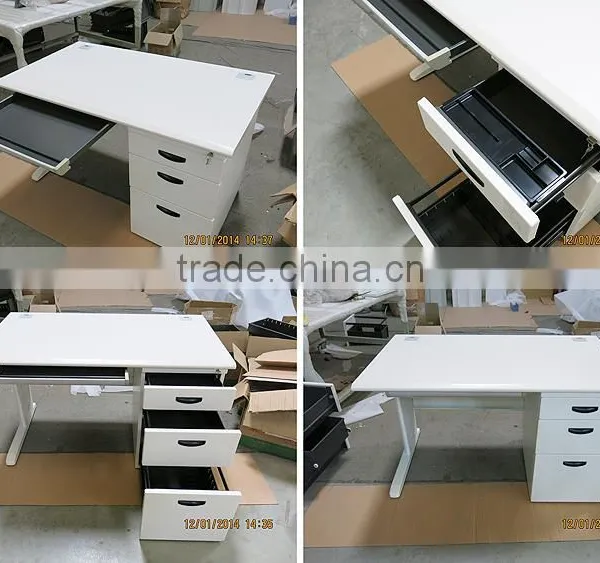 Computer Desk Steel Office Table Signle Side Desk Metal1 JP Office Desk Table photo-3