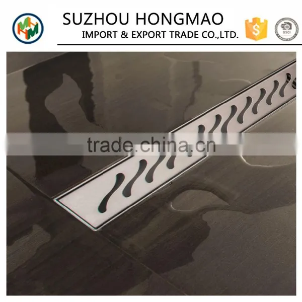 Bathroom Linear Stainless Steel Shower Drain /concrete Shower Drain photo-2