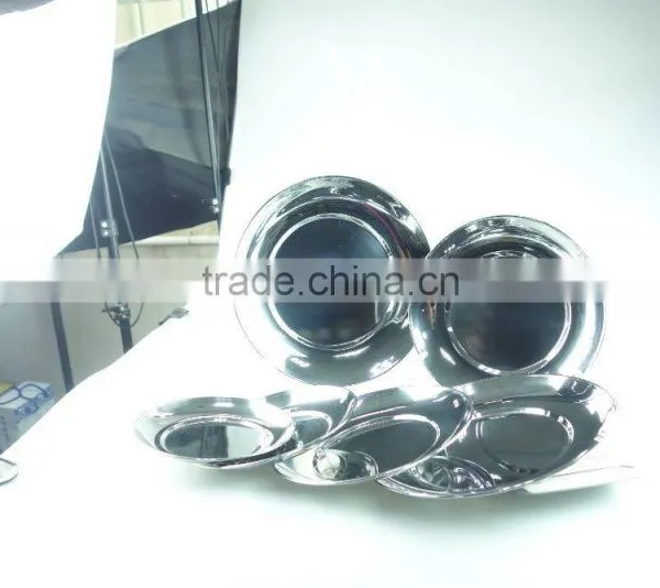 Round Plate Stainless Steel Soup Plate With Multi Size photo-6
