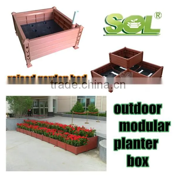 Landscape Products Home Decor Raised Garden Bed Plant Pot for Garden Decoration photo-3