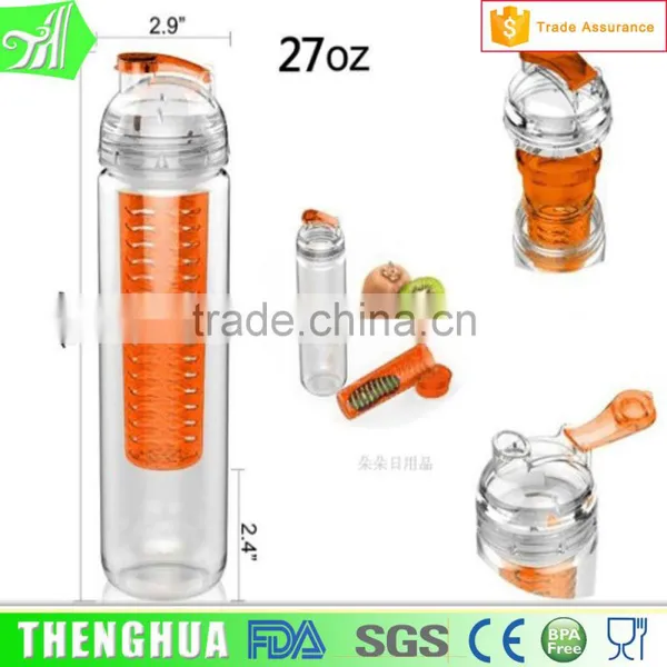 Fruit Water Bottle Shaker, Lemon Squeezer Bottle photo-5