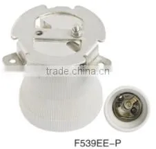 E40 Ceramic Porcelain Screw Cap Lamp Holder With Bracket photo-5