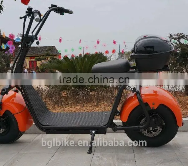 New Model 60V 1000W 2 Wheel Electric Scooter Citycoco With Turn Signal Lights