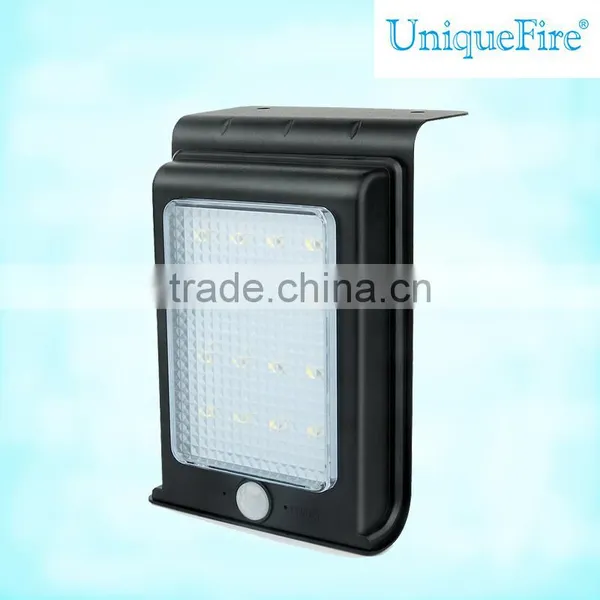 UniqueFire 16 Led Solar Powered Landscape Lights Wall-lamps photo-4