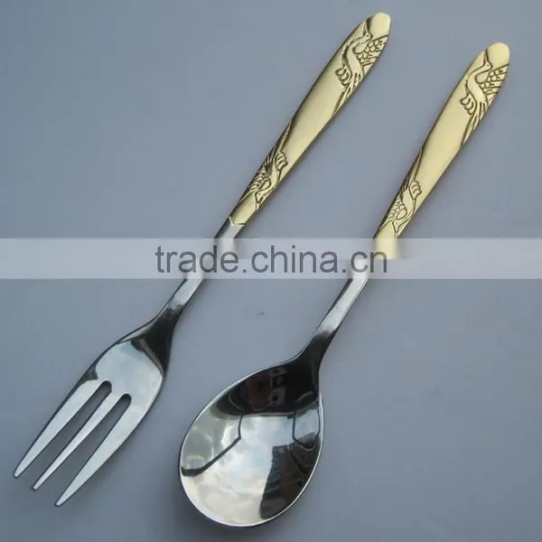 Wholesale Stainless Gold Plated Spoon for Promotional Gift photo-4