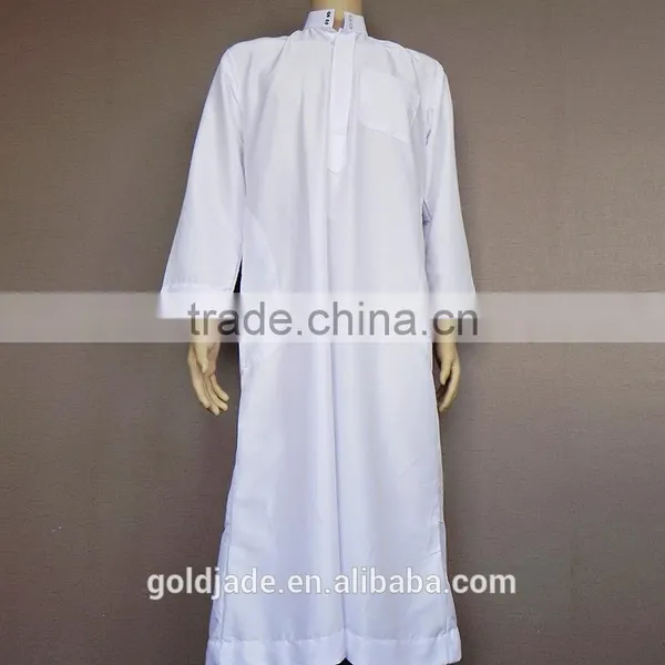 Muslim Clothing Kaftan Dubai With High Quality Dubai Fashion Kaftan Plain White Abaya photo-2