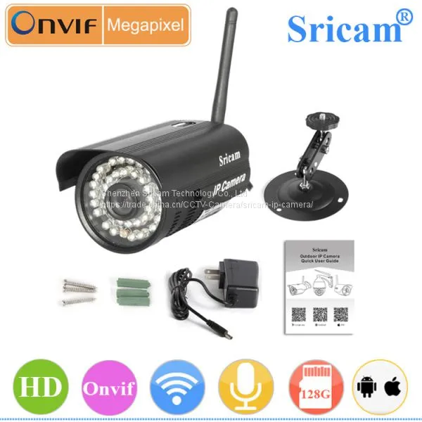 Sricam SP013 Outdoor Waterproof Security HD Wifi Wireless sd Card ip Camera Remote Control Wide Range ip Camera photo-4