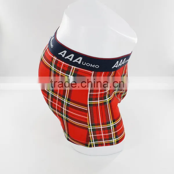 Men Cotton Printed Design Brief Boxer Underwear photo-4