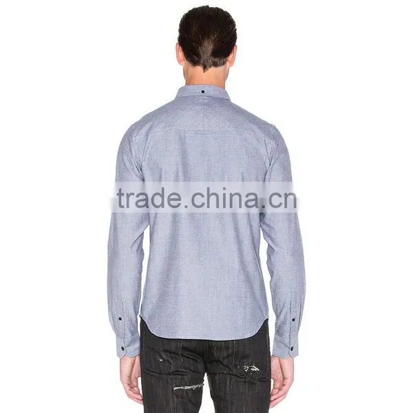 2016 Latest Shirt Designs for Men New Fashion Mens Shirts Slim Fit photo-3