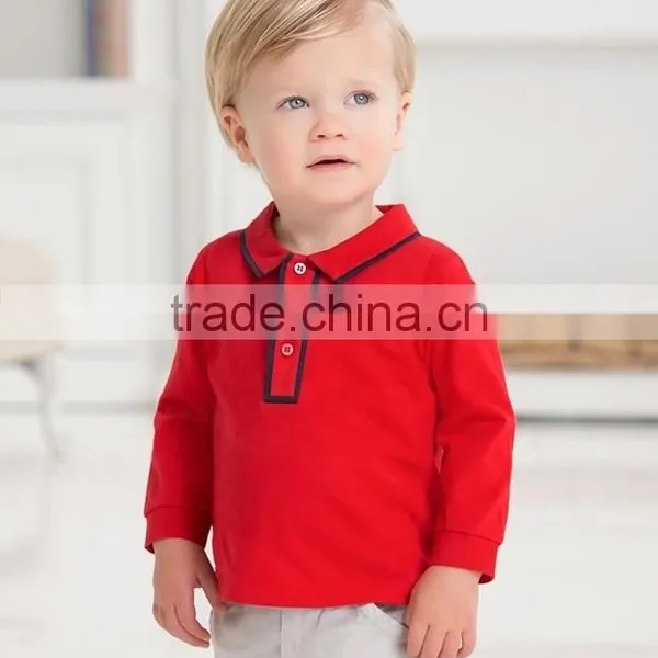 Lovely Kids Polo Shirt/ Print Polo Shirt photo-2
