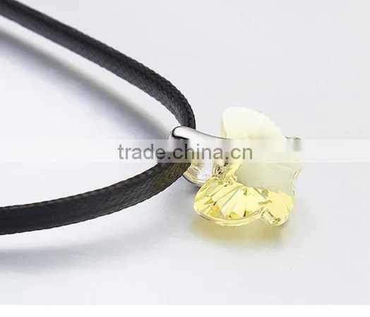 Sparkling Crystal Fishing Wire Necklace Simple Wire Necklace With cz Crystal Sotne High End Crystal Necklace Elegent Jewelry photo-6