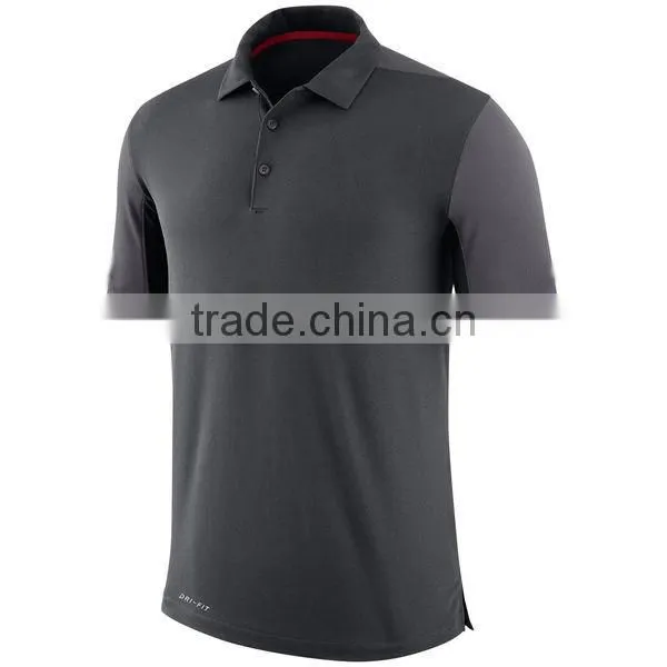 MGOO High Quality 100% Polyester T Shirts Short Sleeve Dry Fit Design Your Own Polo T Shirt photo-3