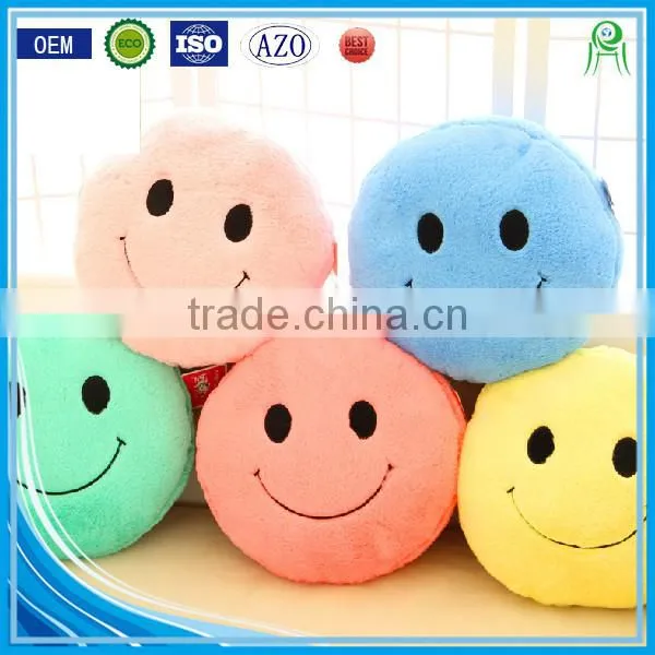 OEM Embroider Smiley Funny Custom Wholesale Decorative Pillow photo-2