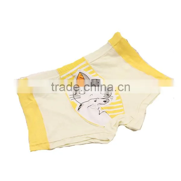 Lovely Design Fashion and Comfortable Printed Lovely Cartoon Children Boxer Underwear for Girls photo-2