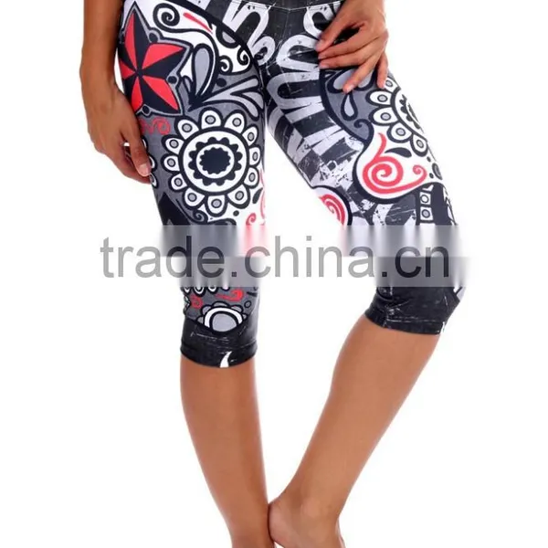 Cheap Womens Printed Leggings Best Yoga Pants for Women photo-5