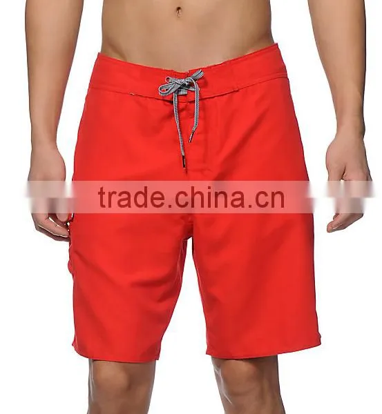 2016 Fashion Light Weight Custom Waterproof Side Posckets Surf Shorts Drawstring photo-2
