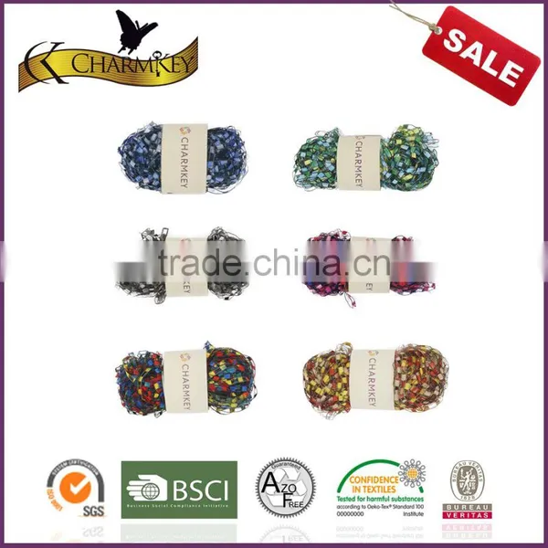 Fancy Yarns Factory Supply Colorful 100% Polyester Knitting Ladder Yarn Manufacturer Wholesale Space Dyed Knitting Yarn photo-6