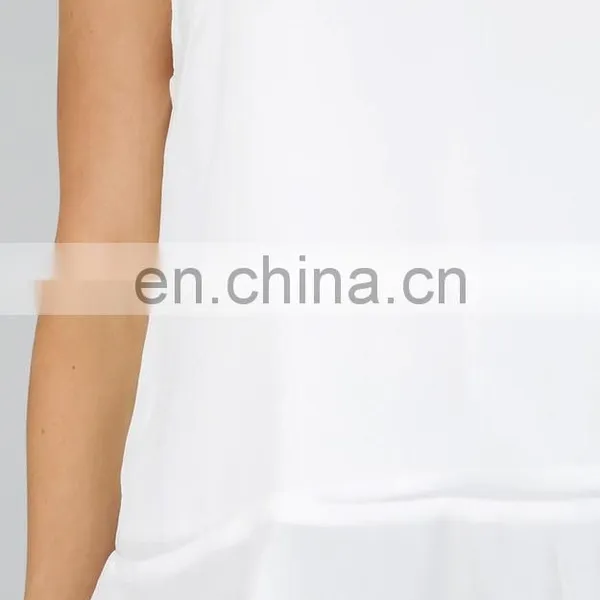 Latest Tops Designs Girls Ruffle Halter Halter Neck Tops Wholesale photo-5