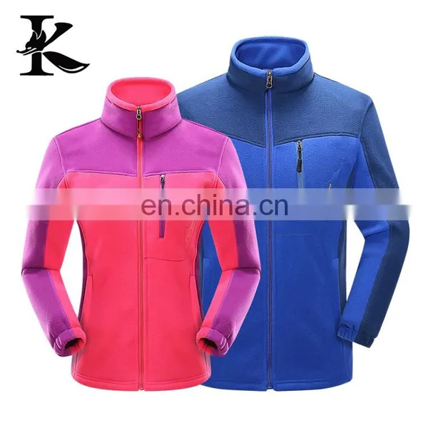Non-hooded Style Winter Polar Fleece Jackets for Outdoor Sporting photo-2