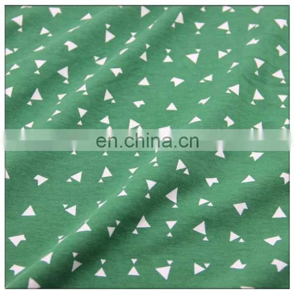 Cotton Spandex Jsrsey Printed Fabric photo-3