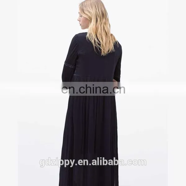 China Online Shopping Clothese Turkish Long Dress Women Dresses photo-3