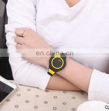 Steel Full Round Electronic Smart Watch Smart Monitor SleepTracker Wearable Devices for Lovers Jelly Color Silica Watch photo-5