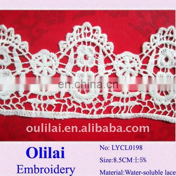 Floral Water Soluble Lace