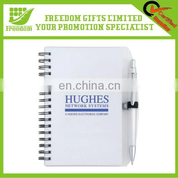 Promotional Various Style High Quality Custom Notebook WIth Pen