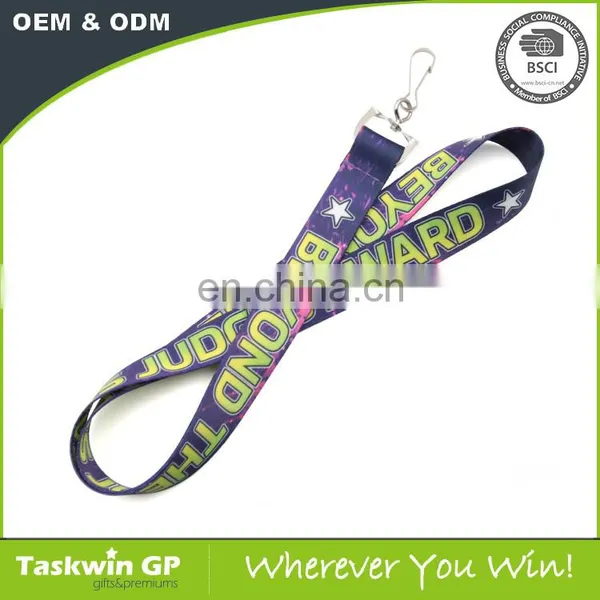 Lanyard Manufacturer Free Sample Promotional Cheap Custom Printed Poyester Neck Lanyard With Logo photo-2