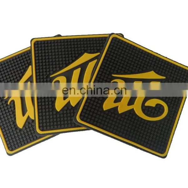3D Custom PVC Glass Drink Coaster With Embossed Logo for Mass Selling photo-6