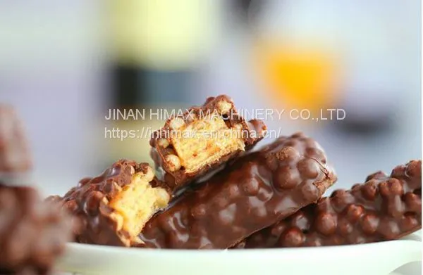 Hot Sale CE Small Chocolate Coating Enrober Line for Family Business photo-3