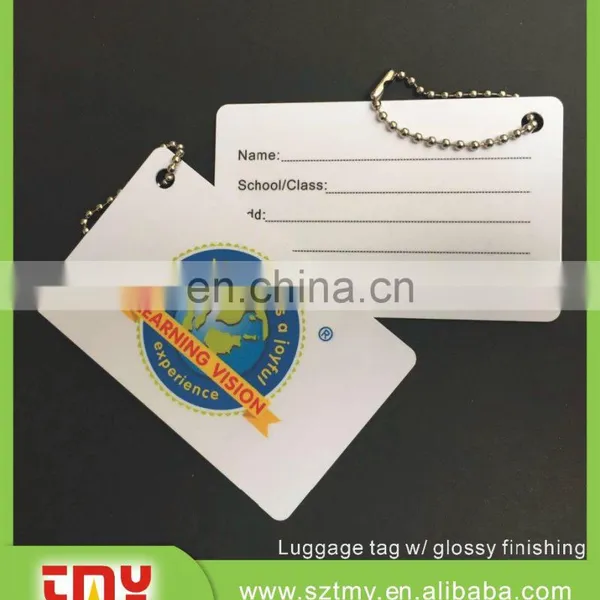 Good Price Personalized Plastic Luggage Tag photo-3