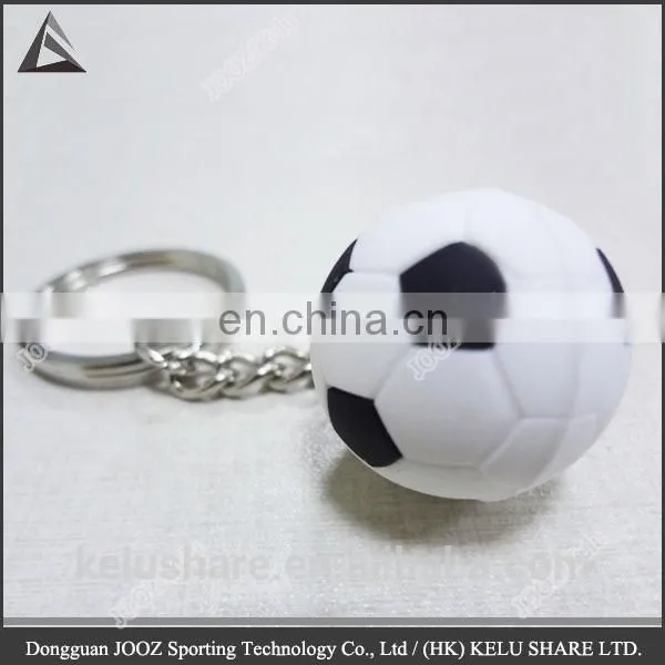 Custom Keychain Silicone Decoration Football Keychain Gift photo-3