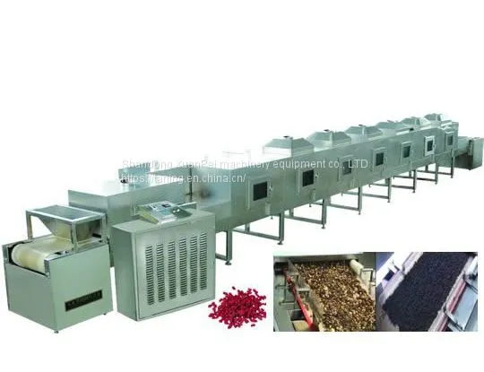 Microwave Biological Fertilizer Drying Sterilization Equipment