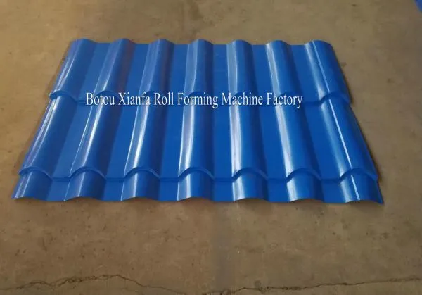 Stepped Tile Corrugated Roof Making Machine photo-5