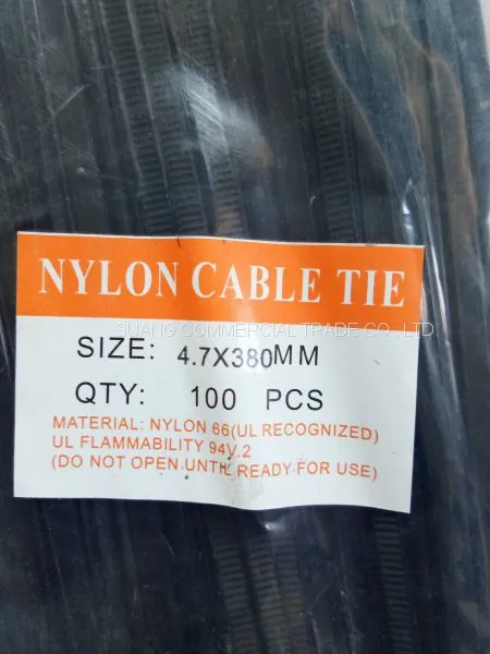 250*6.5mm Ready to Shipping High Quality Nylon/plastic Cable Ties photo-4