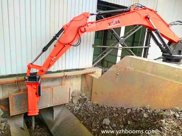 Pedestal Rockbreakers Boom Systems