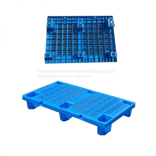Single Faced Two Way Six Foot Plastic Pallet for Stacking Goods photo-3